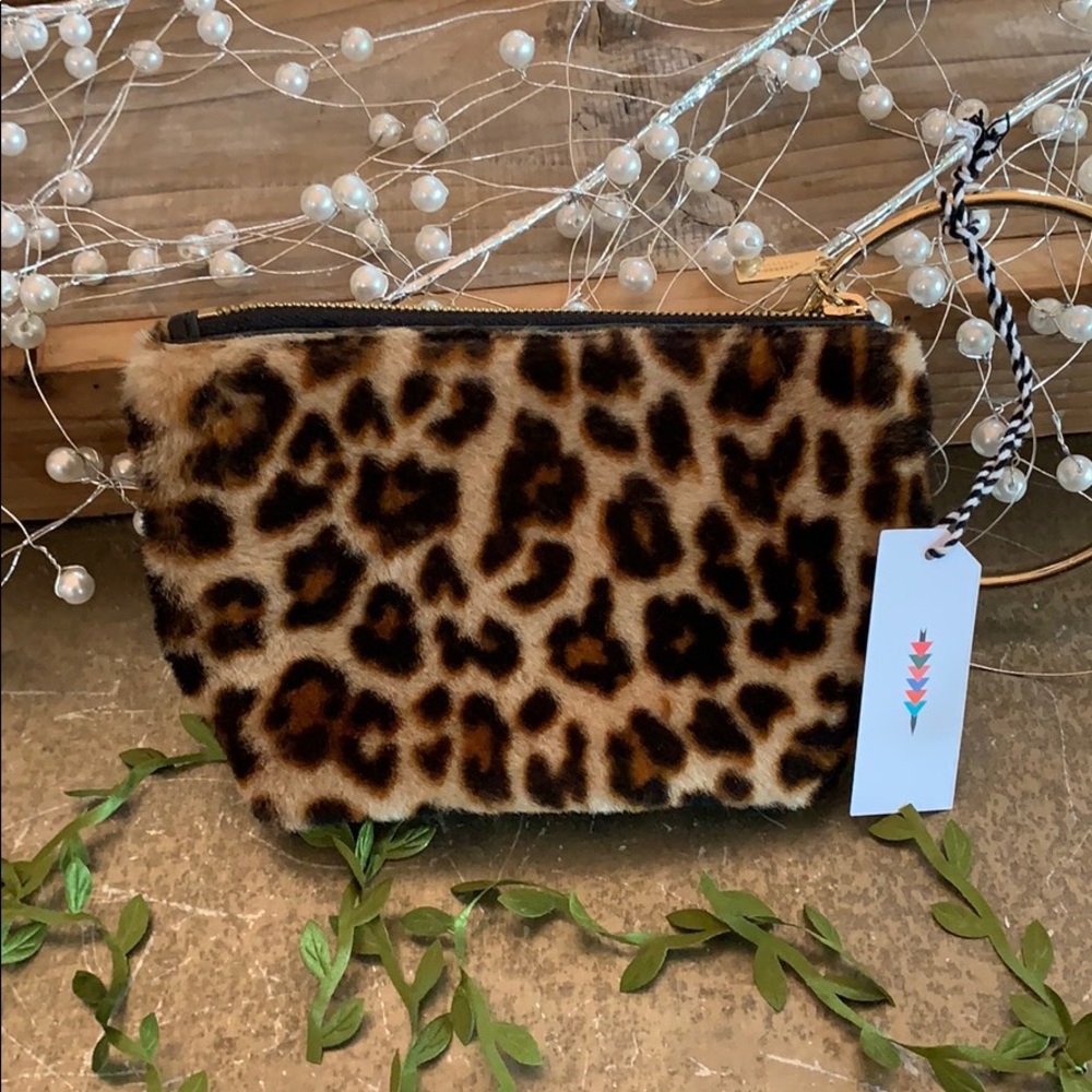 THACKER LEOPARD SHEARLING Bag